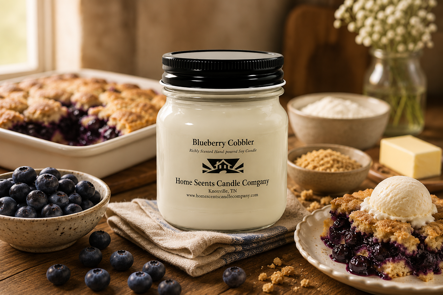Blueberry Cobbler